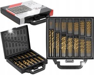ZESTAW WIERTEŁ HSS DO METALU 1-10mm 99szt. YATO POKRYTE AZOTKIEM TYTANU