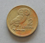 GRECJA 2 DRACHMY 1973 JUNTA