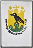 *KP* Przypkowski Tadeusz (12) Ex libris Dr Gerhard Kreyenberg, X3/3