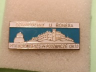 Stara Odznaka Emalia ODWIEDZINY U BONERA PTTK BĘDZIN PODZAMCZE 9-12.5.1974