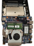 Mini PC SHUTTLE NC03U Barebone Intel Celeron 3865U 1xLAN 1xHDMI 1xDP