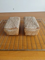 Chleb żytni na zakwasie -100%- RAZOWY-800 gram