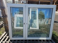 OKNA Plastikowe PCV Dwuskrzydłowe 176x142cm 4 sztuki okno białe