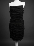 Krótka Czarna Elegancka Sukienka PrettyLittleThing Rozmiar XL