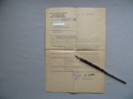 GENERALNA GUBERNIA KRAKÓW KRAKAU APTEKA APOTHEKERKAMMER ZAŚWIADCZENIE 1943