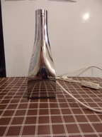 Lampka nocna metalowa chromowana