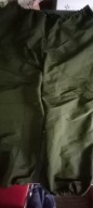 Spodnie zielone khaki kieszonki pas wiazanie roz 54/56 Nowe