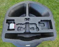 Styropian pianka wkład wypełnienie koła bagażnika TOYOTA COROLLA SEDAN E21