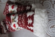 Grube Ciepłe Skarpety z Futerkiem ROZM 38