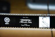 Slajd przeźrocza Zemsta Aleksandra Fredry PRL