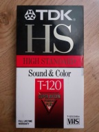Kaseta video TDK HS T-120