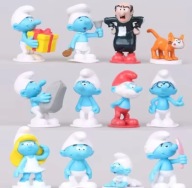 Nowe figurki Smerfy 12 sztuk