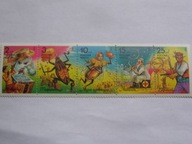 Rosja - postaci z bajek dla dzieci - Mi. 289-93 ** pasek