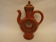 Łysa Góra, Kamionka, dzbanek, miodownik 0,5 litra, ceramika Prl, metka