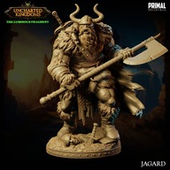 Barbarian King Jagard - UK - figurka RPG DnD D&D - druk 3D 14K
