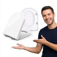 DESKA WC SEDESOWA WOLNOOPAD UNIW ANTYBAKTERYJNA CERSANIT KOŁO ROCA