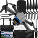 DRON E99 2x KAMERA 4K ZAWIS 500M WIFI ETUI PILOT ZABAWKA POMYSŁ