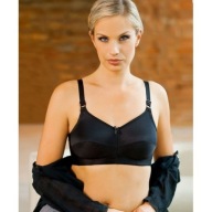 Biustonosz amazonka czarny rozmiar 35-2 80C