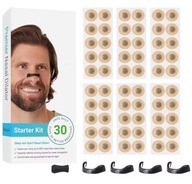 KLIPS NA NOS PRZECIW CHRAPANIU. MAGNETYCZNY KLIPS SWOBODNE ODDYCHANIE 30SZT