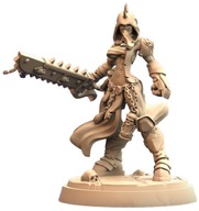 Battle Nun Penance Punisher Pinup E RPG Druk 3D NSFW