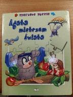 AGATA MISTRZEM ŚWIATA WIESŁAW DRABIK- ksiazka z puzzlami do ukladania