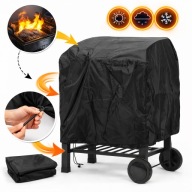 POKROWIEC PLANDEKA FUTERAŁ NA GRILL WODOODPORNA UNIWERSALNA 110x68x90 OGRÓD