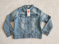 Cool Club piękna dżinsowa kurtka i hafty nowa roz 128