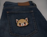 Naszywka Haftowana AGGRETSUKO Retsuko – 6 x 8 cm