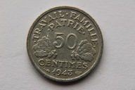 50 CENTIMES 1943 R. FRANCJA - CJ961