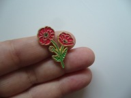 PIN PRZYPINKA BROSZKA MAK MAKI