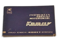 Instrukcja obsługi motoroweru Komar - Romet 1970