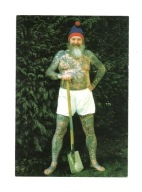 Pocztówka - St. Richter, Ogrodnik, jak wytatuowany krasnal / OPIS !!!