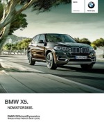 BMW X5 prospekt 2 2014 model 2015 polski