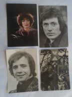 STARE WIDOKÓWKI POCZTÓWKI JACEK LECH KOCOŃ PIETRZAK CZTEREJ PANCERNI 4 szt.