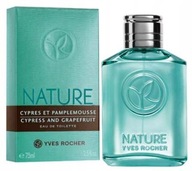 NATURE woda toaletowa 75 ml Yves Rocher 75ml perfum CYPRYS GRAPEFRUIT IMBIR