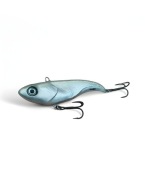 Wobler Uniwersalny Cykada SCAR 8cm 25g Luki Lures HandMade Srebrny Ciężka