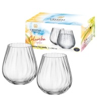 Szklanki do napojów Bohemia Crystal 380 ml 2 szt.