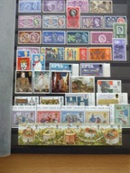 WIELKA BRYTANIA - 15 PEŁNYCH WYDAŃ ZNACZKÓW.