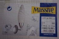 MASSIVE LAMPA KINKIET ŁAZIENKA DENMARK NOWE 2szt. KOMPLET danish design