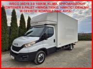 Iveco 35C16 3.0 Himatic Kontener 8 palet Winda 750kg Sprowadzony TOP