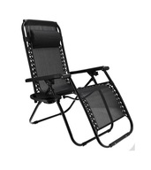 Leżak metal czarny Jumi