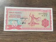 Burundi - 20 franków - 1997 - UNC-
