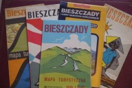 BIESZCZADY / ZESTAW MAP TURYSTYCZNYCH