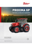 Zetor Proxima GP 80, 90, 100, 110 - instrukcja obsługi ciągników PL (2018)