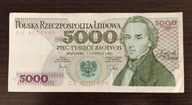 5000 zł z 1982r seria DK