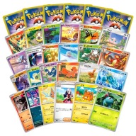 Zestaw Karty POKEMON TCG JAPOŃSKIE 145 szt + 10 HOLO JAPAN Bez Powtórek Mix
