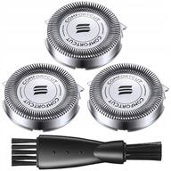 OSTRZA GŁOWICE DO PHILIPS HQ8 SH30 SH50 S1000 S3000 3 SZT + PĘDZELEK