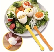 Narzędzie do ozdobnego krojenia jajek, krajalnica 2 sztuki