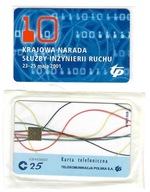 Karta chipowa kolekcjonerska nr 45 D - stan bardzo dobry-folia