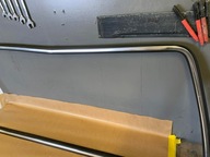 Opel Commodore A Rekord C sedan 2D 4D uszczelka szyby tylnej tył #1113